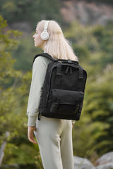 Himawari Waterproof Canvas Backpack with Handles & Versatile Carry Options