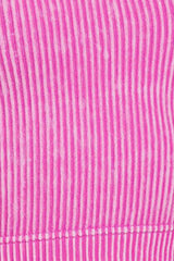 Zenana Washed Ribbed Cropped Tank Top - Trendy & Versatile Women's Apparel