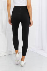 Leggings Depot High-Waisted Reflective Active Leggings with Pockets - Full Size