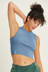 Trendy HYFVE Ribbed Knit Cropped Tank for Effortless Style