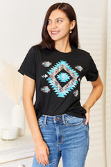 Simply Love Women's Graphic Short Sleeve T-Shirt - Trendy & Comfortable