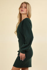 VERY J Ruched Bodycon Mini Dress - Elegant & Comfortable Evening Attire