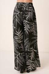 Mittoshop Vibrant Printed Wide Leg Pants - Stylish & Comfy Flowing Fit