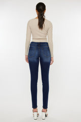 Kancan Mid Rise Gradient Skinny Jeans - Trendy and Stylish Denim