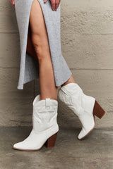 Legend Footwear Bella Cowboy Boots - Stylish Mid-Shin Urban Booties