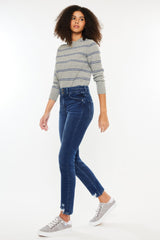 Kancan High Rise Slim Straight Jeans - Premium Comfort & Style for Every Occasion