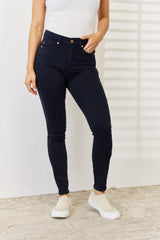 Judy Blue Full Size Skinny Jeans - Garment Dyed Tummy Control