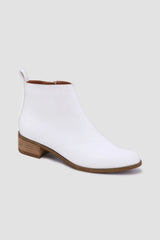 Beast Fashion Women's PU Leather Block Heel Boots - Durable & Stylish Footwear