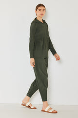 Unisex Aladdin Plisse Pleated Pants - Bohemian Style by Marina West Swim