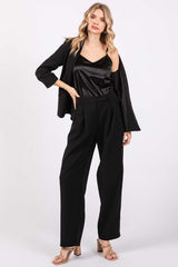 GeeGee Women’s High-Waisted Pleated Pants - Chic & Versatile Fashion