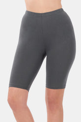 Zenana Women's High Waist Bermuda Shorts – Stylish & Comfortable Summer Essential