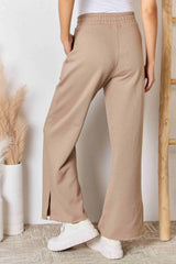 RISEN Wide Leg Lounge Pants with Slits - Ultimate Comfort & Style