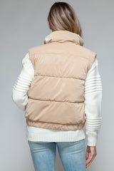 Snobbish Quilted Vest with Cozy Fine Fur Lining - Perfect for Layering