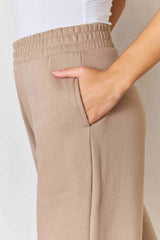 RISEN Wide Leg Lounge Pants with Slits - Ultimate Comfort & Style