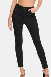 Zenana High Rise Skinny Jeans with Functional Pockets for Women