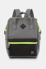 Himawari Large Waterproof Backpack with Reinforced Edges & USB Port