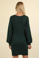 VERY J Ruched Bodycon Mini Dress - Elegant & Comfortable Evening Attire