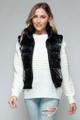 Stylish Quilted Vest with Luxurious Fur Lining - Cozy Outerwear