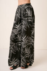 Mittoshop Vibrant Printed Wide Leg Pants - Stylish & Comfy Flowing Fit