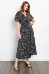 Be Stage Women's Full Size Printed Smocked Waist Dress - Versatile & Stylish