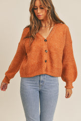 MABLE Women's Long Sleeve Button Down Knit Cardigan - Cozy & Versatile