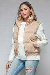 Snobbish Quilted Vest with Cozy Fine Fur Lining - Perfect for Layering