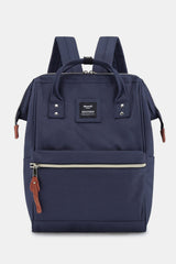 Himawari Waterproof Canvas Backpack with Laptop Compartment & Side Pockets