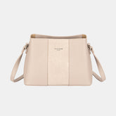 David Jones Medium PU Leather Crossbody Bag - Stylish & Versatile