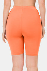 Zenana High Waist Bermuda Shorts - Women's Trendy Summer Fashion