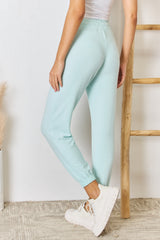 RISEN Ultra Soft Knit Jogger with Drawstring - Full Size Comfort & Style
