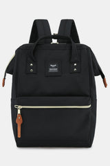 Himawari Waterproof Canvas Backpack with Laptop Compartment & Side Pockets