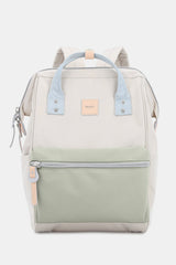 Himawari Large Water-Resistant Canvas Backpack with USB Port & Side Pockets