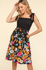 Haptics Smocked Cami Floral Dress - Romantic Summer Style