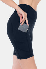 Leggings Depot Women's High Waist Active Shorts - Moisture-Wicking Workout Gear