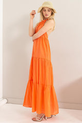 HYFVE Halter Neck Cover Up Maxi Dress - Perfect for Tropical Getaways