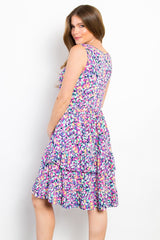 Be Stage Women's Full Size Wrinkle-Free Ruffled Dress with Pockets