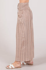 SAGE + FIG Women's Cotton Gauze Wash Stripe Pants - Casual, Breathable & Stylish