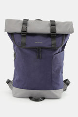 Himawari Contrast Waterproof Canvas Backpack - Stylish & Durable Large Bag