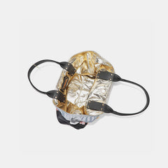 Nicole Lee USA Reversible Vegan Leather Handbag - Chic Dual-Design Bag