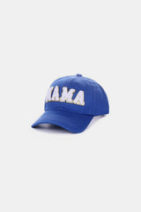 MAMA Chenille Patch Baseball Cap - Stylish and Comfortable Cotton Hat