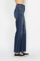 Judy Blue Full Size High Waist Tummy Control Jeans for a Flattering Silhouette