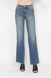 Judy Blue Full Size Tummy Control Straight Jeans - Slimming Comfort & Versatile Style