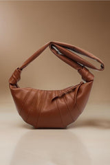 Zenana Vegan Leather Croissant Crossbody Bag - Chic & Eco-Friendly