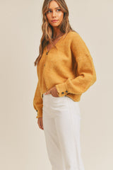 MABLE Women's Long Sleeve Button Down Knit Cardigan Sweater