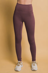Love Tree Women's High Waist Active Leggings with Side Pockets - Stretch & Comfort