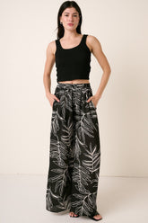 Mittoshop Vibrant Printed Wide Leg Pants - Stylish & Comfy Flowing Fit