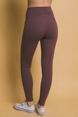 Love Tree Women's High Waist Active Leggings with Side Pockets - Stretch & Comfort
