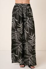 Mittoshop Vibrant Printed Wide Leg Pants - Stylish & Comfy Flowing Fit