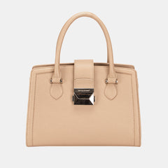 David Jones Medium PU Leather Handbag - Chic and Versatile Everyday Accessory
