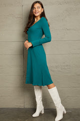 Culture Code Chevron Bodycon Midi Dress - Chic V-Neck Style